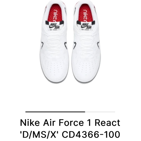 Nike Air Force 1 React 'D/MS/X' - Picture 4 of 14